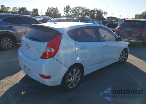 2014 Hyundai Accent Se из США, поврежденный, VIN KMHCU5AE1EU158139